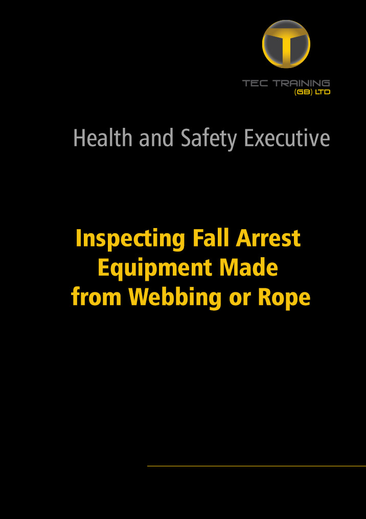 Inspecting fall arrest equipment