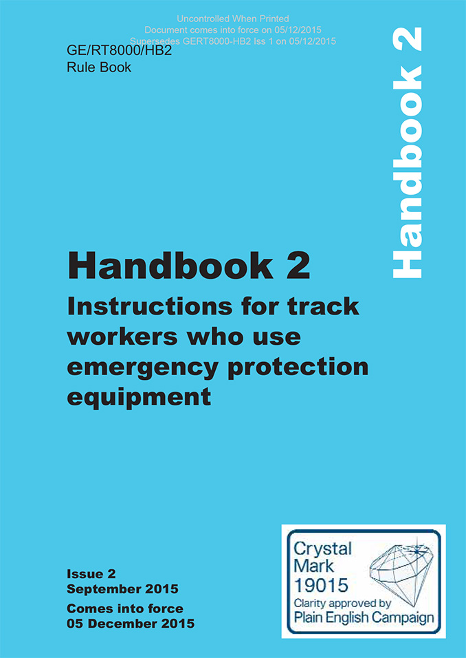 HB2 - Instructions For Track Workers Who Use Emergency Protection Equipment v2