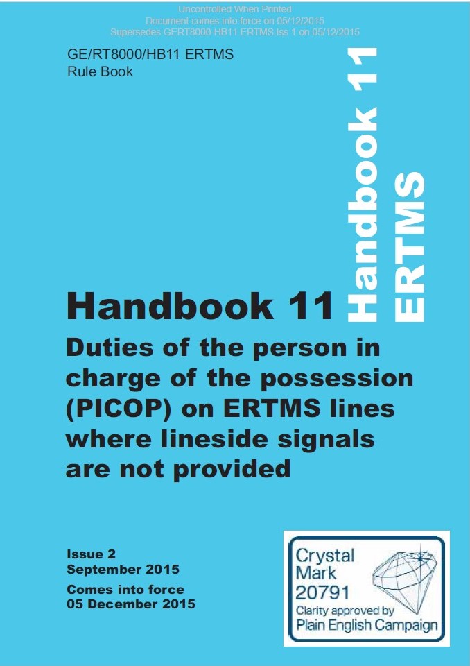 HB11 ERTMS - Duties Of The PICOP On ERTMS Lines v2
